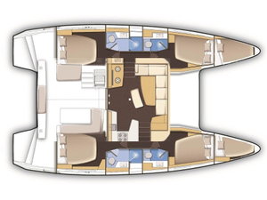 Lagoon 42 „Senza SE (A/C and Generator)“ – fotka 10