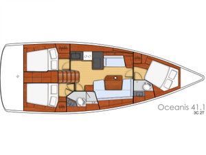 Oceanis 41.1 „LUXA“ – fotka 2
