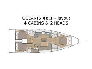 Oceanis 46.1 „NAUTI BUOY“ – fotka 14