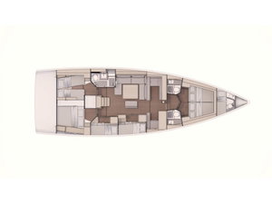 Dufour 530 „Medea - Water maker, Solar Panel“ – fotka 19