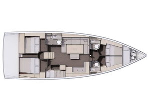 Dufour 470 „Fortuna - Water maker, Solar Panel“ – fotka 25