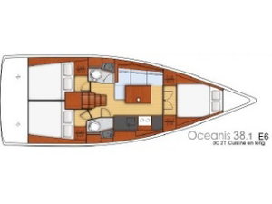 Oceanis 38.1 „Citrea“ – fotka 2