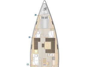 Hanse 458 „Meraki of London“ – fotka 15