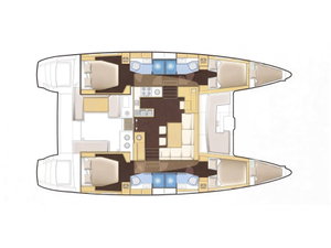 Lagoon 450 Flybridge „Thoe“ – fotka 2