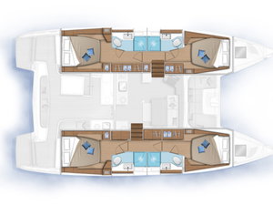 Lagoon 46 „Selene | A/C generator watermaker“ – fotka 13