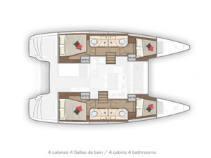 Lagoon 40 „MONARCH 2020 (air condition, generator)“ – fotka 2