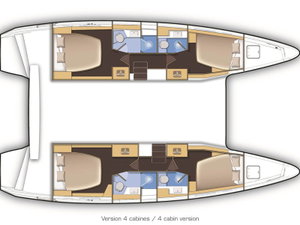 Lagoon 42 „POSEIDON 2021 (air condition, generator)“ – fotka 2