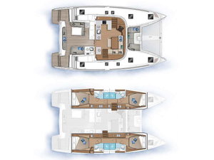 Lagoon 46 „Margeo XVII (A/C - Generator - Water Maker - dishwasher)“ – fotka 6