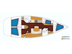 Cyclades 43.4 „GEORGE'S“ – fotka 9