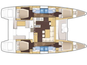Lagoon 450 Flybridge „AMELIA (A/C, Generator, Watermaker)“ – fotka 18
