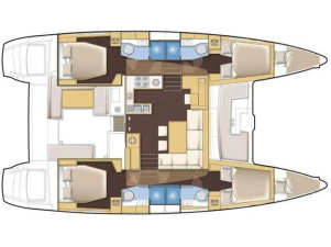 Lagoon 450 Flybridge „ZIL SEASHELL“ – fotka 2