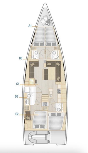Hanse 548 „MILA FELICE“ – fotka 2