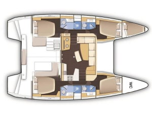 Lagoon 42 „Rosa dei Venti“ – fotka 3