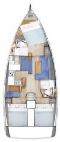 Sun Odyssey 410 „Lyon“ – fotka 19