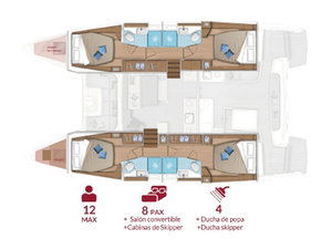 Lagoon 46 „SILVER ELLI“ – fotka 22