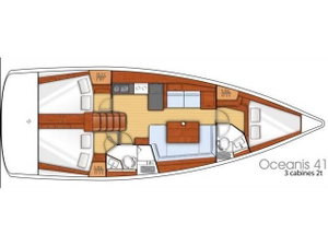 Oceanis 41 „Asjemenou“ – fotka 24