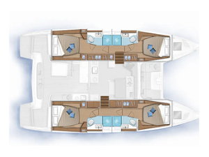 Lagoon 46 „Aurora | AC | Generator | Watermaker“ – fotka 4