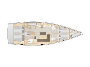 Hanse 508 „Atena - Water maker, Solar Panel“ – fotka 12