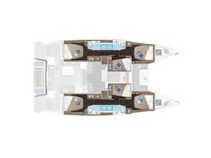 Lagoon 51 „Margeo XIX (A/C, GENERATOR, WATER MAKER, ICE MAKER, HARD BIMINI TOP)“ – fotka 2