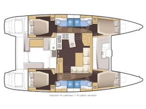Lagoon 450 Flybridge „ANJA I“ – fotka 2