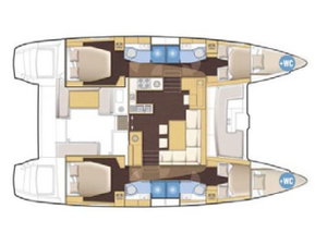 Lagoon 450 Flybridge „SAMOGON“ – fotka 32