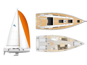 Hanse 418 „Anyma“ – fotka 2
