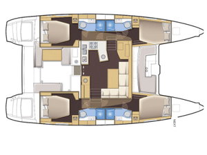 Lagoon 450 Flybridge „METRA“ – fotka 11