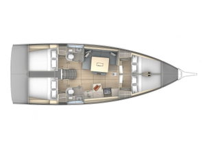Dufour 41 „Ninive - Water maker, Solar Panel“ – fotka 4