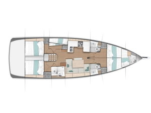 Sun Odyssey 490 „Mila - Water maker, Solar Panel“ – fotka 25