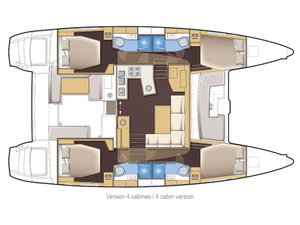 Lagoon 450 Flybridge „Gin Tonic“ – fotka 11