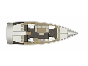 Dufour 460 GL „Cosmopolitan - ( The boat is located in the Port of Sivota, Lefkada )“ – fotka 3