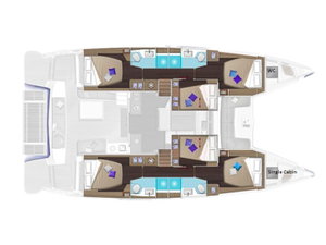 Lagoon 51 „Euphoria IV“ – fotka 17