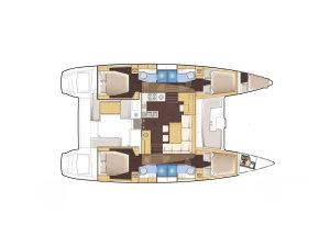 Lagoon 450 Flybridge „Lagoon 450F built 2019 Generator, A/C, Watermaker“ – fotka 14