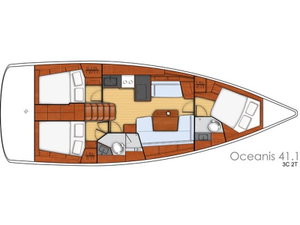 Oceanis 41.1 „Kalypso“ – fotka 3
