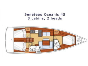 Oceanis 45 „Familia L“ – fotka 2