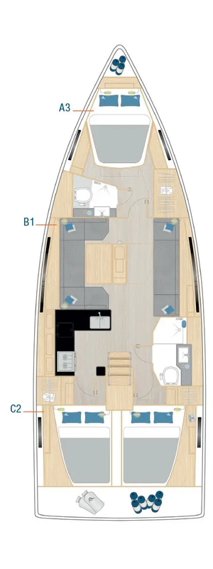 Hanse 410 „NEW 2026“ – fotka 2