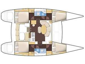 Lagoon 380 „SUNRISE“ – fotka 3
