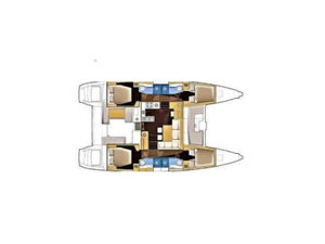 Lagoon 450 Flybridge „CARIAMA (air condition, generator, water maker, flybridge)“ – fotka 6