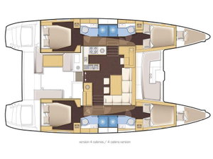 Lagoon 450 Flybridge „Alkyone“ – fotka 6