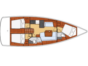 Oceanis 41.1 „Honey“ – fotka 4