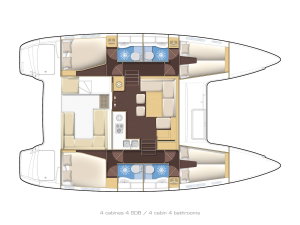 Lagoon 400 S2 „Second Wind“ – fotka 3