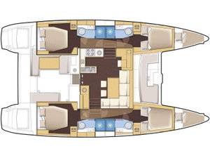Lagoon 450 Flybridge „Golden Dream“ – fotka 2