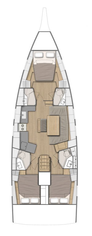 Oceanis 46.1 „My Course“ – fotka 48