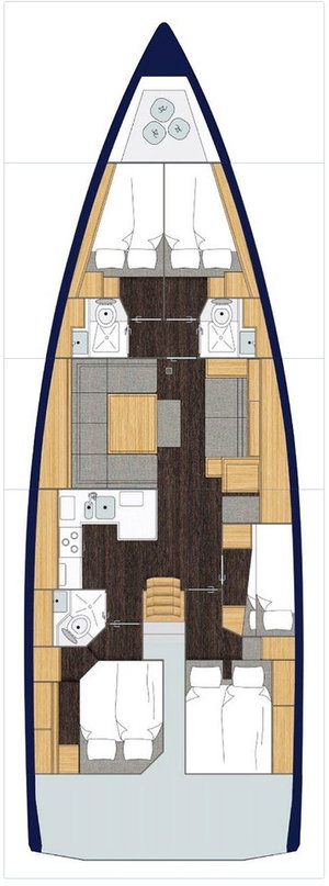 Bavaria C50 Style „Xenia“ – fotka 17