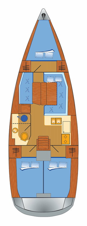 Sun Odyssey 389 „Sissi“ – fotka 18