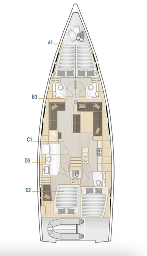 Hanse 548 „Mila Felice“ – fotka 18