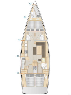 Hanse 508 „Uptown Girl“ – fotka 26