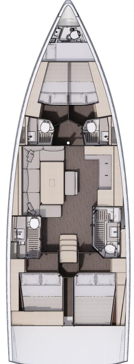 Dufour 470 „Happiness“ – fotka 11