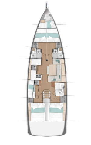 Sun Odyssey 490 „Elenor“ – fotka 14