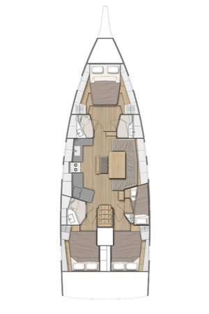 Oceanis 46.1 „Sine Cura III 3136“ – fotka 13